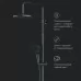 Душевая система AM.PM X-Joy F0785A422 черный матовый