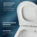 Унитаз AM.PM Func FlashClean C8F1701SC безободковый, белый глянец (подвесной)