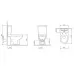 Унитаз AM.PM Spirit FlashClean C708600WH безободковый, белый глянец (напольный)