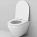 Унитаз AM.PM Spirit V2.0 FlashClean C701700WH безободковый, белый глянец (подвесной)