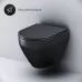 Унитаз Am.Pm Spirit C701700MBSC 36,5x48,5, безободковый, черный матовый (подвесной)
