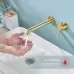 Смеситель для умывальника Raglo R20.11.03 золотой сатин