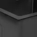 Кухонная мойка ARFEKA ECO AR 600*500 BLACK PVD NANO DECOR VOLCANIC ROCK