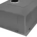 Кухонная мойка Arfeka ECO AR 500*500 BLACK PVD NANO DECOR MILLET GRAINS