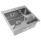Кухонная мойка Arfeka ECO AR 500*500 SATIN DECOR MILLET GRAINS