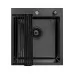 Кухонная мойка Arfeka ECO AR 450*500+RM AR+DS AR BLACK DECOR MILLET