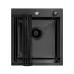 Кухонная мойка Arfeka ECO AR 450*500+RM AR+DS AR BLACK DECOR