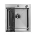 Кухонная мойка Arfeka ECO AR 450*500+RM AR+DS AR SATIN