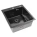 Кухонная мойка Arfeka ECO AR 450*500+RM AR+DS AR BLACK DECOR MILLET