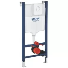 Инсталляция для унитаза Grohe Rapid SL 38719001 с клавишей смыва белая
