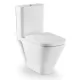 Унитаз Roca The Gap 36,5x65 сиденье Duroplast, микролифт 342477000 + 34147000Y + 80147200B