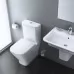 Унитаз Roca The Gap 36,5x65 сиденье Duroplast, микролифт 342477000 + 34147000Y + 80147200B