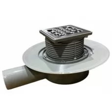 Душевой трап TIM BAD661502 нержавеющая сталь
