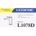 Смеситель для умывальника Ledeme L1078D оружейная сталь