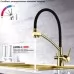 Смеситель для кухни под фильтр Ledeme L4855G-2 золото