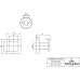 Крючок Villeroy&Boch Elements Striking TVA15201100076