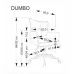 Кресло компьютерное HALMAR DUMBO светло-розовый