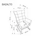Кресло-качалка HALMAR BAZALTO черный
