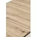Стол обеденный HALMAR BARRIL дуб артизан/черный, 130-170/80/74