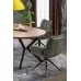 Стол обеденный HALMAR PERONI орех/черный, 100-250/100/75