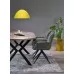Стол обеденный HALMAR PERONI орех/черный, 100-250/100/75