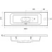 Умывальник Madera Modul 4627173210614 60 белый