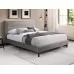 Кровать SIGNAL MALAGA Velvet Bluvel 40 темно-бежевый/черный 160/200