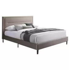 Кровать SIGNAL MALAGA Velvet Bluvel 40 темно-бежевый/черный 160/200