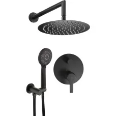Душевая система Deante Cascada Arnika Nero NAC N9QP черный