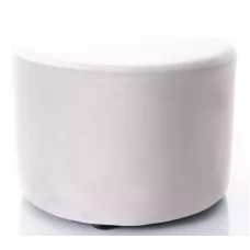 Пуф SIGNAL DOTI A Velvet Bluvel 03 светло-серый