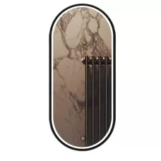 Зеркало Roxen Grown Black 45x100 с подсветкой