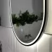 Зеркало Roxen Grown Black 45x100 с подсветкой