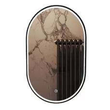 Зеркало Roxen Grown Black 40x70 с подсветкой
