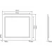 Зеркало Roxen Bliss 80x70 с LED подсветкой