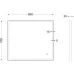 Зеркало Roxen Sigma Gun Metall 80x70 с подсветкой