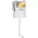 Унитаз с инсталляцией Roxen Attach 967103 с унитазом 650185-01 с клавишей Santi 410260G