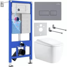 Унитаз с инсталляцией Roxen StounFi..