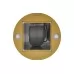 Островная вытяжка Meferi TUBE40GOLD ISLA COMFORT PLUS