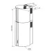 Купольная вытяжка Meferi TUBE40BK COMFORT PLUS