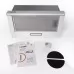Телескопическая вытяжка EXITEQ EX-1075 white glass (E10147)