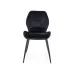 Стул SIGNAL JAKE Velvet Bluvel 19 черный/черный