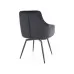 Стул SIGNAL MARLO Velvet Bluvel 19 черный/черный, поворотный