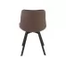 Стул SIGNAL MONTI Velvet Bluvel 38 капучино/черный, поворотный