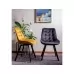 Стул SIGNAL MONTI Velvet Bluvel 68 карри/черный, поворотный