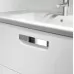 Тумба Roca Gap ZRU9302732 + 327470000 80 см белый матовый с умывальником