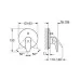Смеситель для ванны Grohe Eurostyle 29099LS3 белый