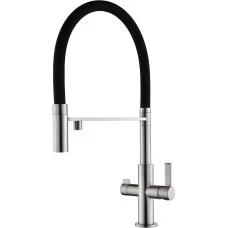 Смеситель для кухни под фильтр Zorg SOIFOS PREMIUM BRASS sat..