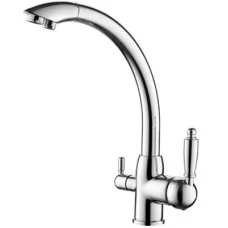 Смеситель для кухни под фильтр Ledeme L4455-3 хром