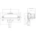 Душевой трап Pestan Confluo Wall Drain 13704200 Нержавеющая сталь