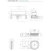Душевой трап Pestan Confluo Wall Drain 13704200 Нержавеющая сталь
